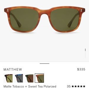 Krewe Matthew style sunglasses unisex